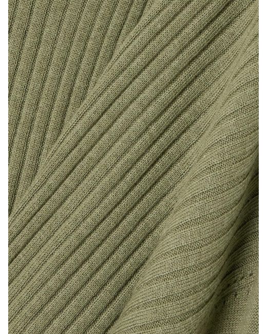 Eres Green Savoureux Wool And Cashmere-Blend Sweater