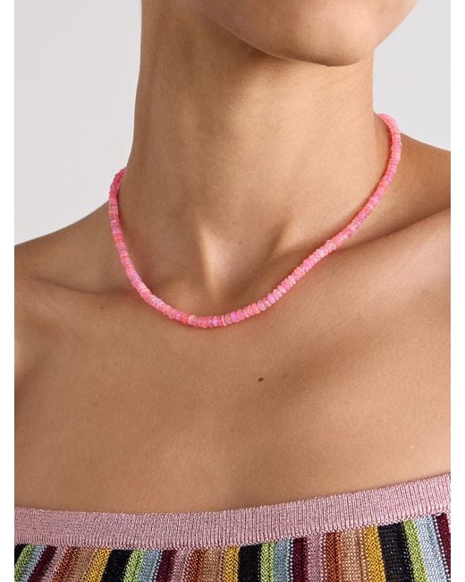 JIA JIA Pink Opal Necklace