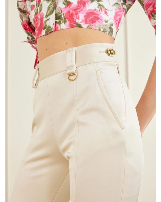 Chloé White Stretch-Jersey High-Rise Leggings