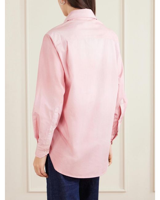 S.S.Daley Pink Lurcher Printed Cotton-Poplin Shirt