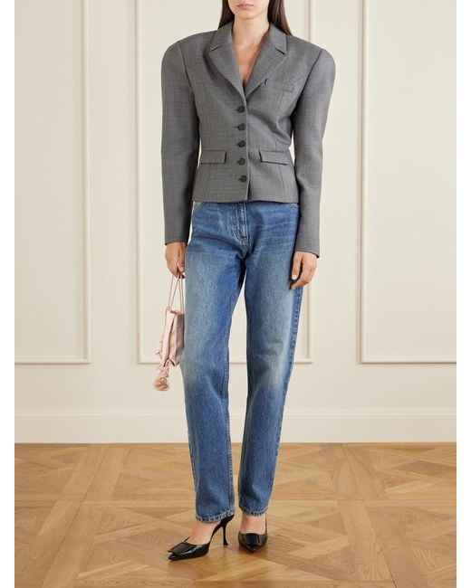 Magda Butrym Gray Wool Blazer