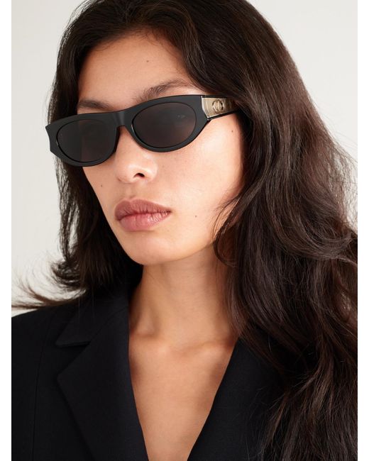 Dior Gray Diorglow B2I Acetate Sunglasses