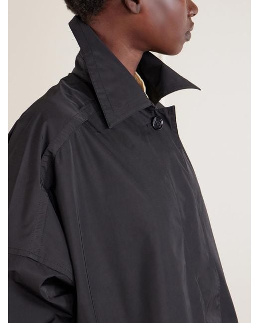 Totême  Black Cotton Coat