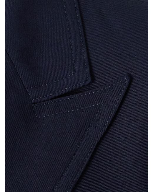 Blazer À Double Boutonnage En Serge Dries Van Noten en coloris Blue