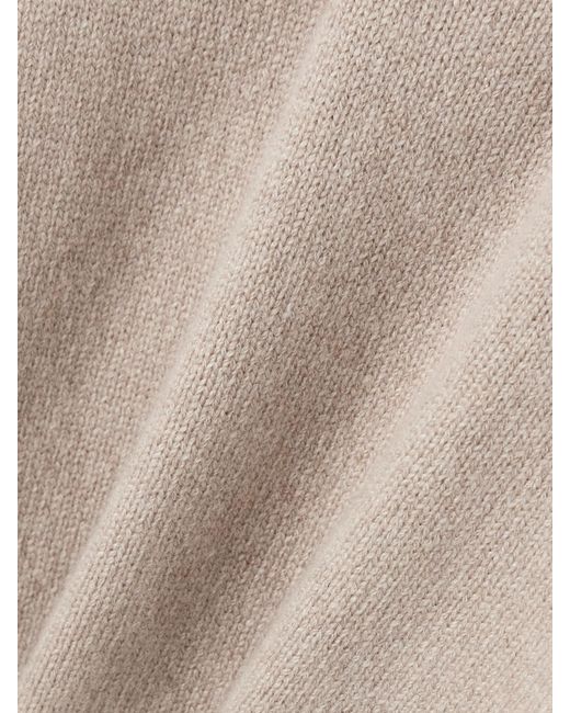 Khaite Natural Leta Cashmere Sweater