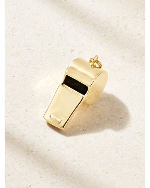 Ilaria Icardi Natural Piero Whistle 18-Karat Pendant