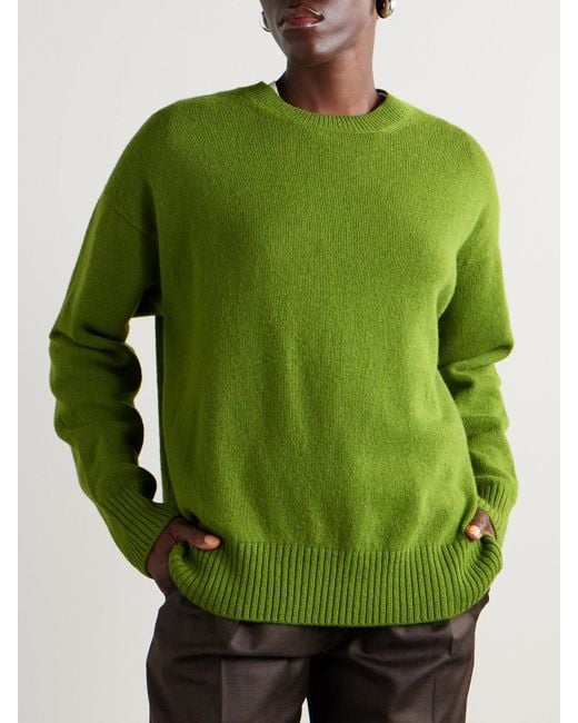 &Daughter Green Innes Pullover Aus Wolle