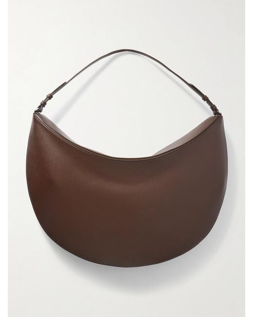 Jacquemus Brown Le Calisso Rond Schultertasche Aus Leder