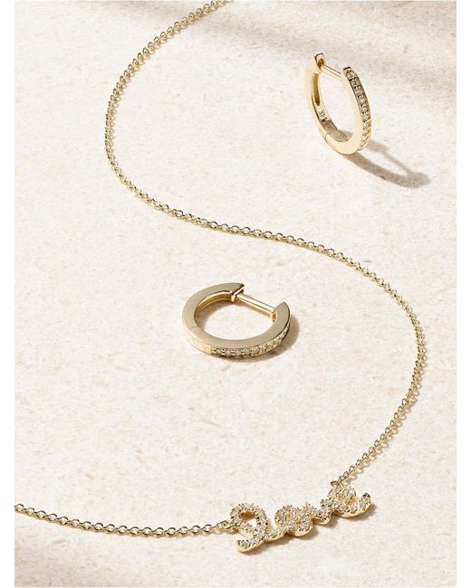 Sydney Evan Blue 14-Karat, Diamond And Velvet Jewelry Set