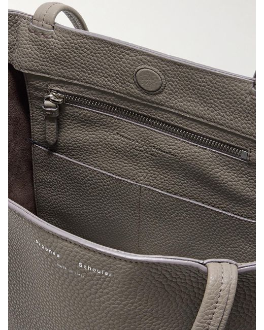 Proenza Schouler Gray Days Tote Aus Strukturiertem Leder