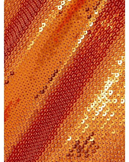 Galvan Orange Dresses