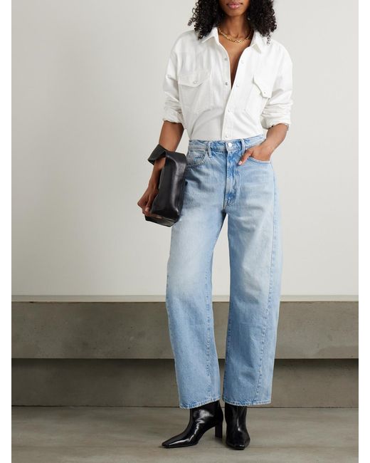 Mother White The Exes And Oh's Denim Shirt