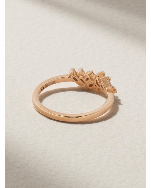 Suzanne Kalan Natural 18-Karat Rose Diamond Ring