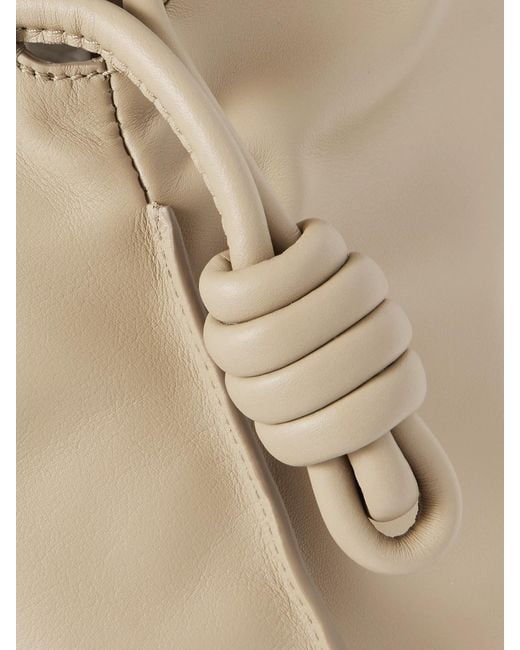 Loewe Natural Flamenco Leather Clutch
