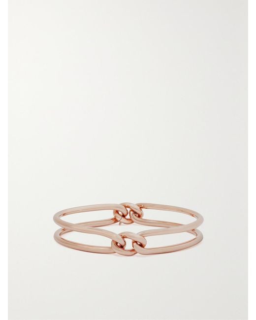 MAOR Natural Unity 18-Karat Rose Bangle