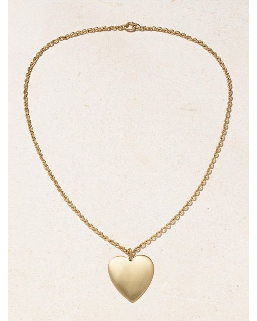 Irene Neuwirth Natural Large Heart 18-Karat Necklace