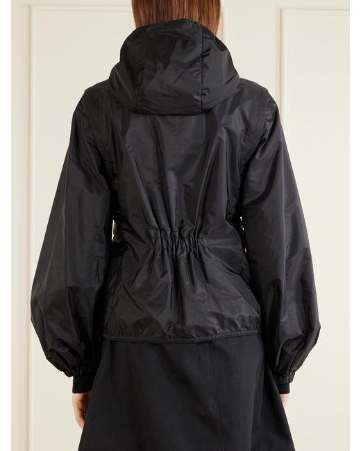 Moncler Black Mirage Quilted Shell Jacket