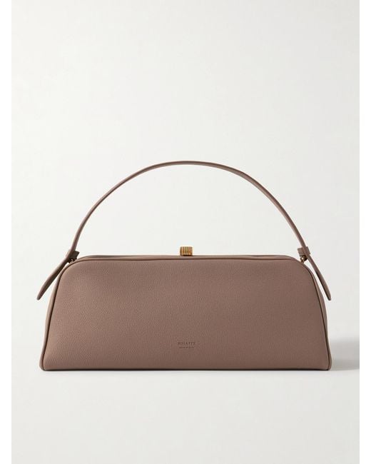 Khaite Brown Cate Tote Aus Strukturiertem Leder