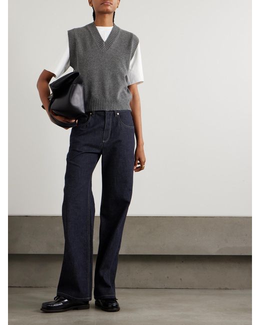 Brunello Cucinelli Gray Cashmere Vest