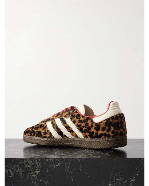 Adidas Originals Black Samba Og Sneakers Aus Leder