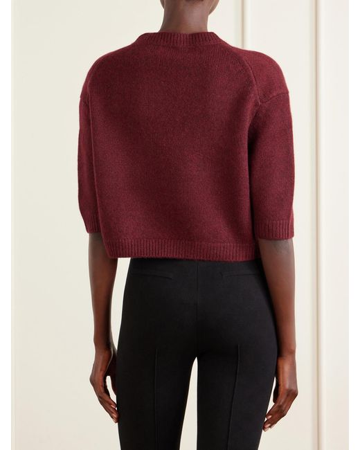 arch4 Red Jackie Cashmere Sweater