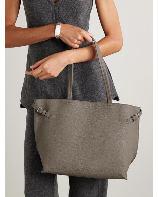 Proenza Schouler Gray Days Tote Aus Strukturiertem Leder