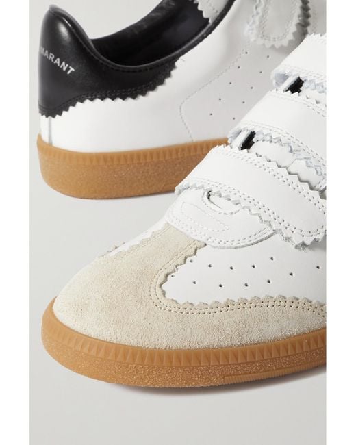 Isabel Marant White Beth Sneakers