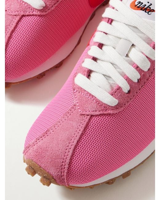 Baskets En Résille À Finitions En Cuir Et En Daim Brossé Ld-1000 Nike en coloris Pink