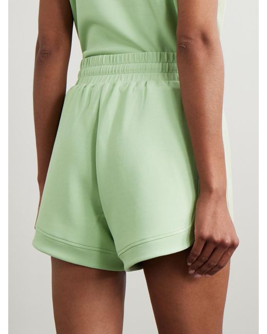 Varley Green Ollie Shorts Aus Doublesoft-Material