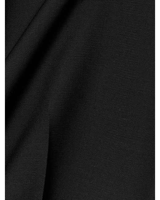 Gabriela Hearst Black Vesta Wool-Crepe Straight-Leg Pants