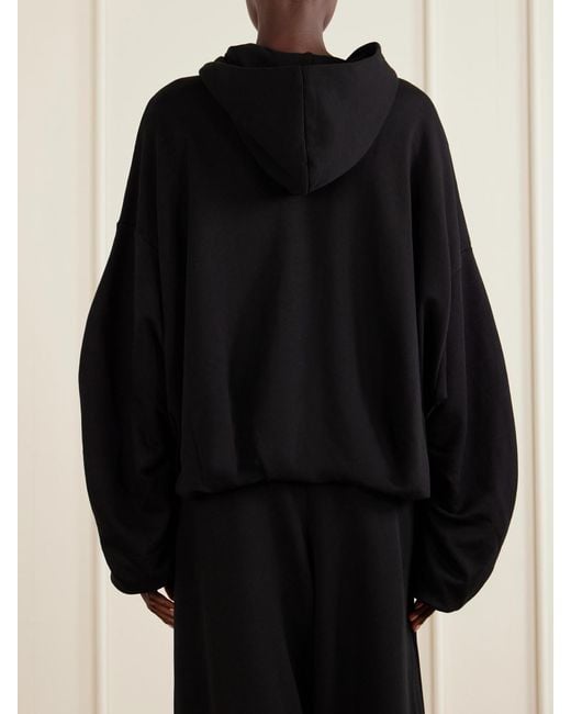 Dries Van Noten Blue Cotton-Jersey Zip-Up Hoodie