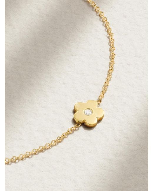 Jennifer Meyer Natural 18-Karat Diamond Bracelet
