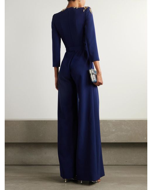 Packham Gowns Crepe Jumpsuit Jenny Packham Jumpsuit Jenny Packham