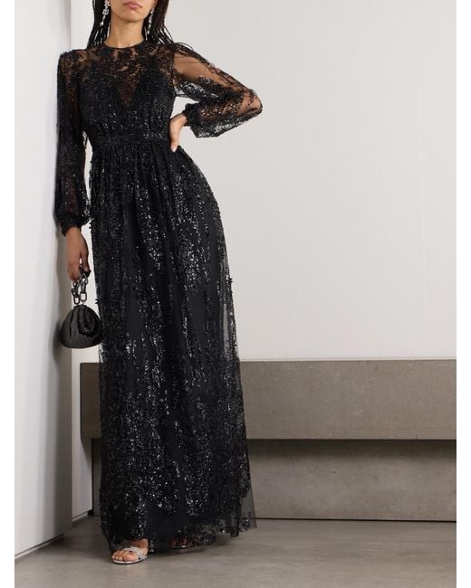 zuhair murad black dress Mango Limited Edition By Zuhair Murad black long dress