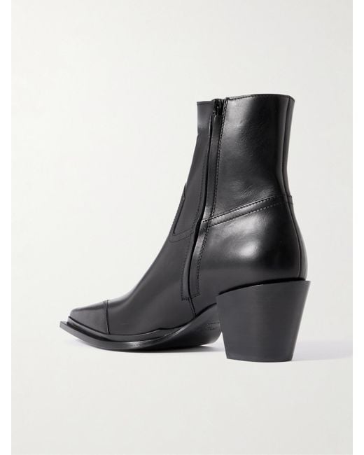 Bottines En Cuir Cece 60 Jimmy Choo en coloris Black