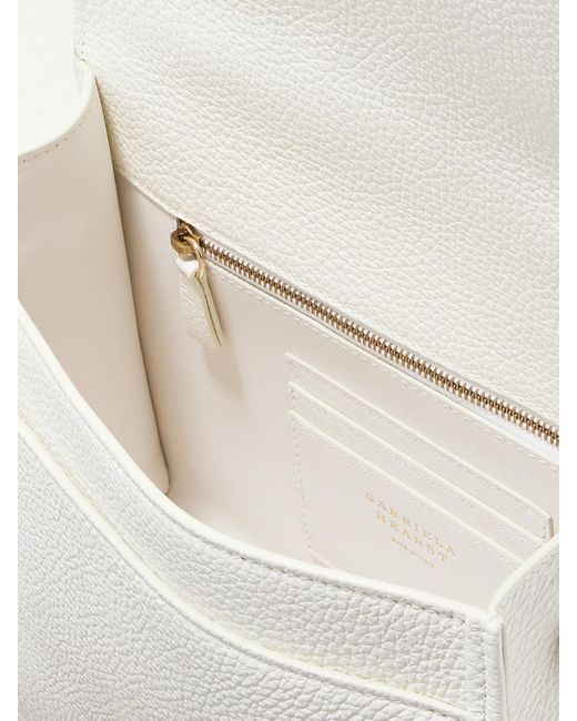 Gabriela Hearst Natural Leonora Medium Textured-Leather Tote