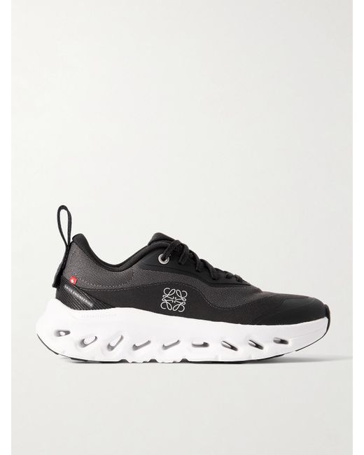 Loewe Black + On Cloudtilt 2.0 Stretch Recycled-knit Sneakers