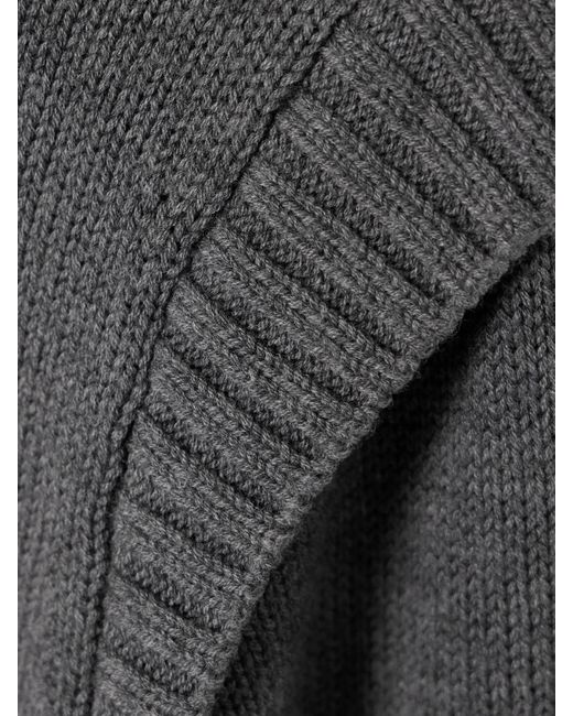 Elaine – Merino Wool Sweater in Charcoal Grey main image 1