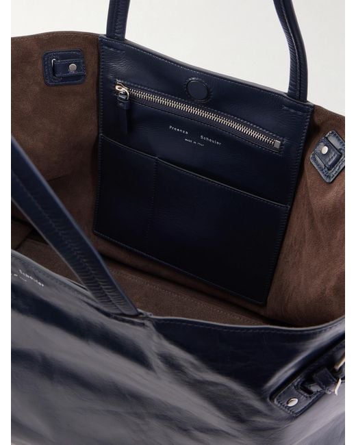 Proenza Schouler Blue Days Leather Tote