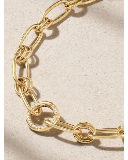 Marlo Laz Natural Sardinia 14-Karat Diamond Necklace
