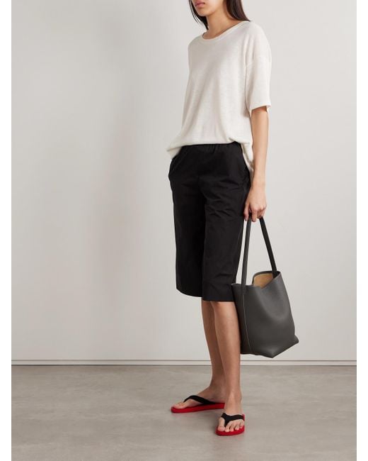 T-Shirt Oversize En Mailles Jiselle The Row en coloris White