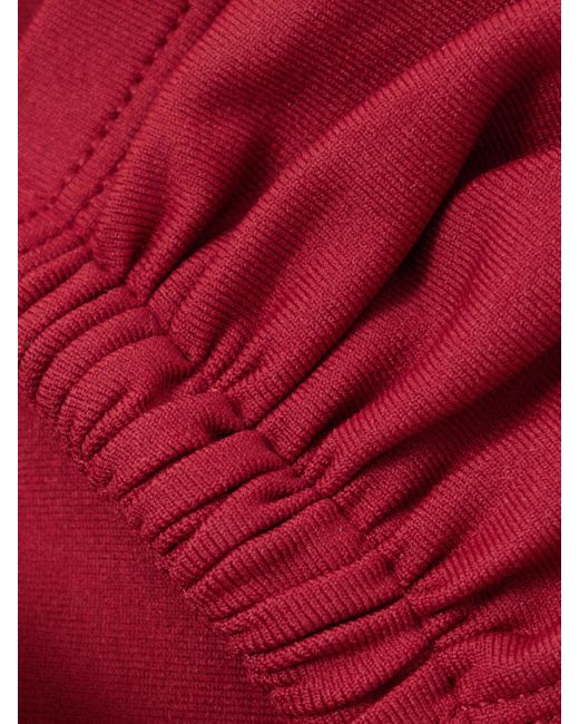 Eres Red Les Essentiels Show Bandeau Bikini Top