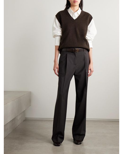 The Row Black Levi Cashmere Tank