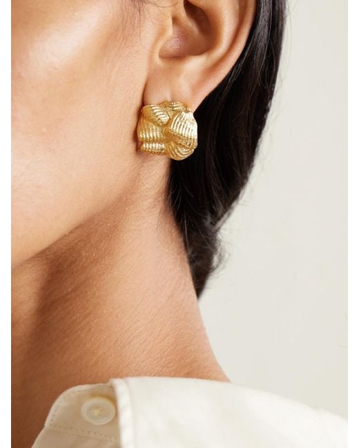 Completedworks White Plated Earrings