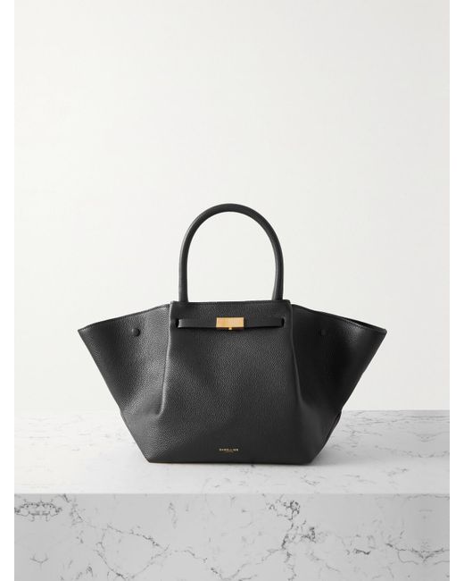 Sac À Main En Cuir Texturé New York Midi DeMellier London en coloris Black
