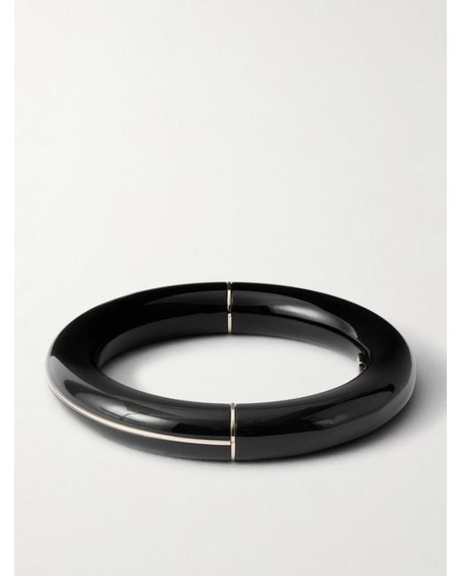 Tom Ford Black Tone And Plexiglas Bangle