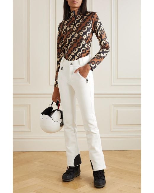 Bogner White Haze Bootcut Ski Pants