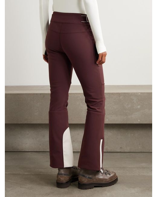 Brunello Cucinelli Purple Bootcut Ski Pants
