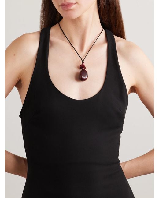 Hunting Season Natural The Pendant Tagua And Leather Necklace