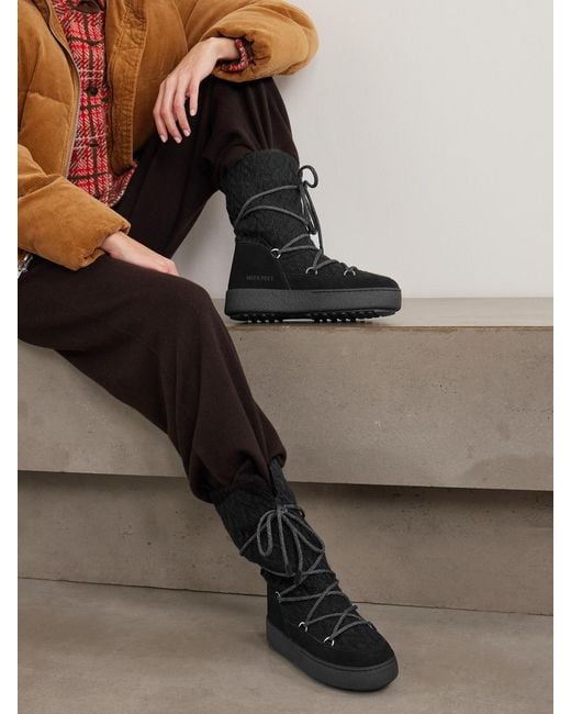 Moon Boot Black X Guest